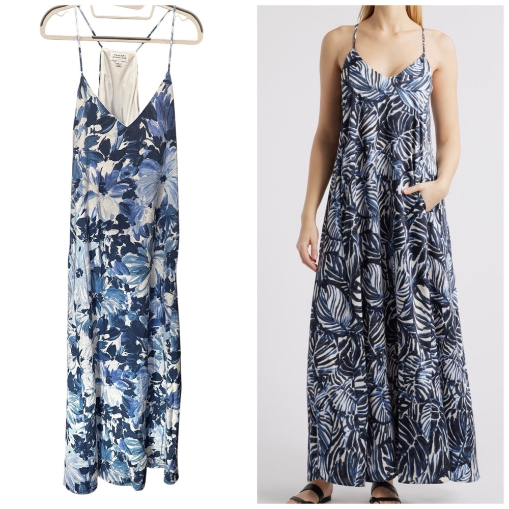 Tahari ASL Charmeuse Maxi Slip Dress Large NWT